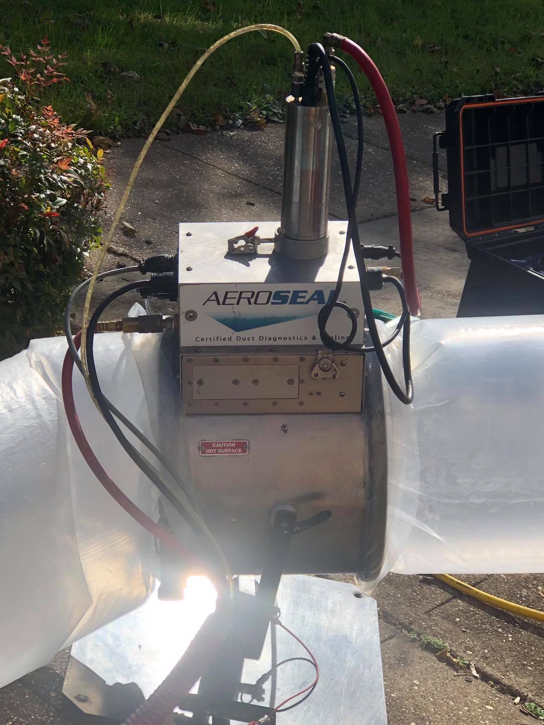 Aeroseal duct sealing services in Boston